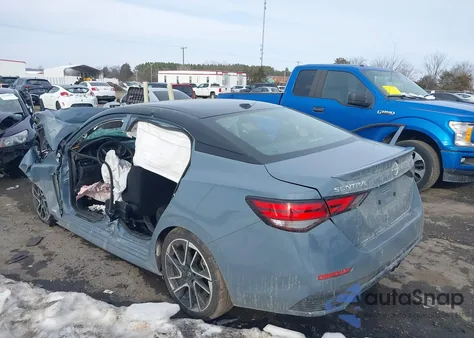 2025 Nissan Sentra Sr z USA, uszkodzony, nr VIN 3N1AB8DV4SY367417